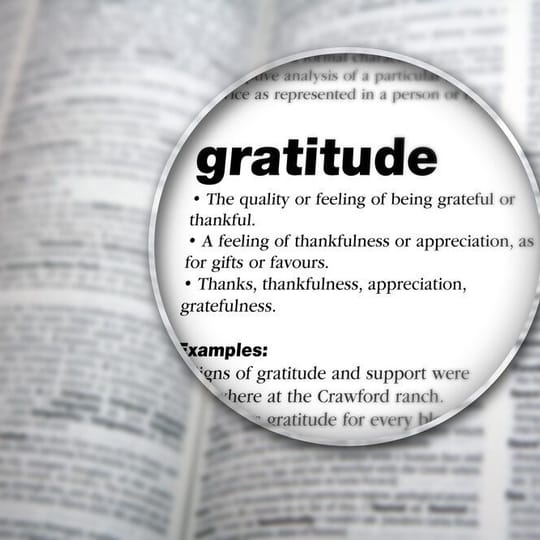 How Gratitude Helps